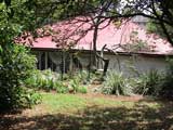 The back of the house and a bit of the garden